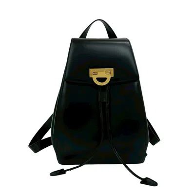 Pre-owned Celine Black Leather Backpack ()