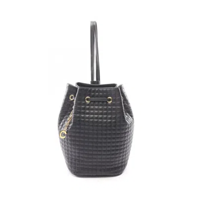 Pre-owned Celine Black Leather Backpack ()