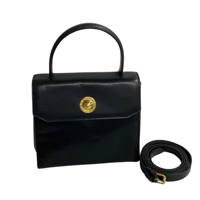 Pre-owned Celine Black Leather Handbag Shoulder Bag ()