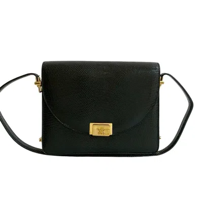 Pre-owned Celine Black Leather Handbag Shoulder Bag ()