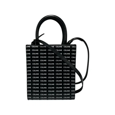Pre-owned Celine Black Leather Handbag Shoulder Bag ()