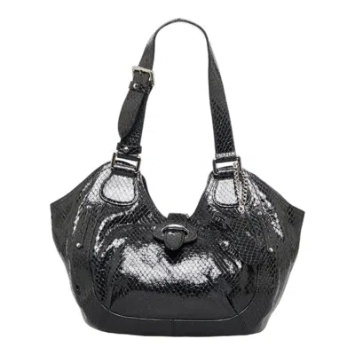 Pre-owned Celine Black Leather Handbag Shoulder Bag ()
