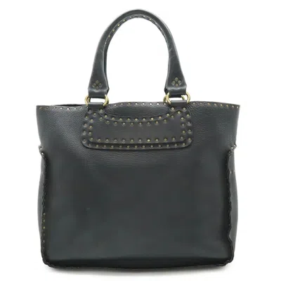 Pre-owned Celine Black Leather Handbag Tote Bag ()
