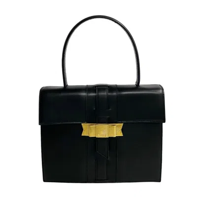Pre-owned Celine Black Leather Handbag Tote Bag ()