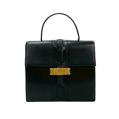 Pre-owned Celine Black Leather Handbag Tote Bag ()