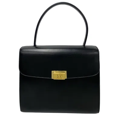 Pre-owned Celine Black Leather Handbag Tote Bag ()