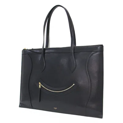Pre-owned Celine Black Leather Handbag Tote Bag ()