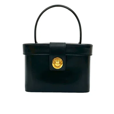 Pre-owned Celine Black Leather Handbag Tote Bag Vanity Bag ()