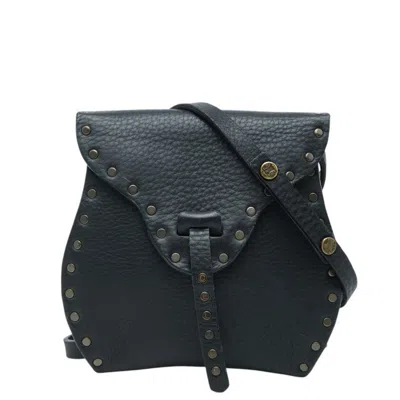 Pre-owned Celine Black Leather Pochette Shoulder Bag ()