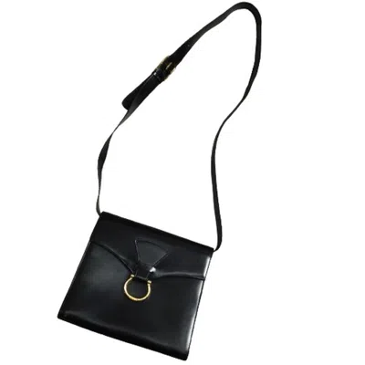 Pre-owned Celine Black Leather Shoulder Bag ()