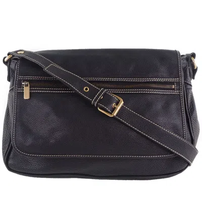 Pre-owned Celine Black Leather Shoulder Bag ()
