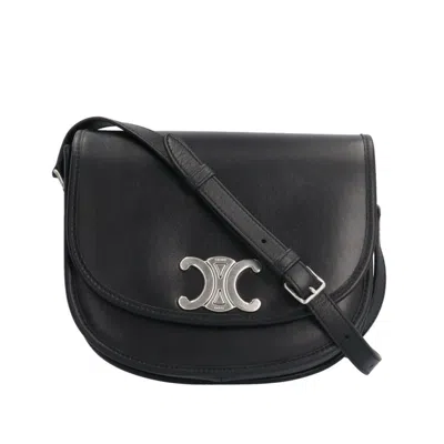 Pre-owned Celine Black Leather Shoulder Bag ()