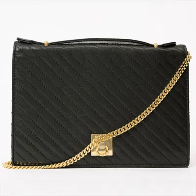 Pre-owned Celine Black Leather Shoulder Bag ()