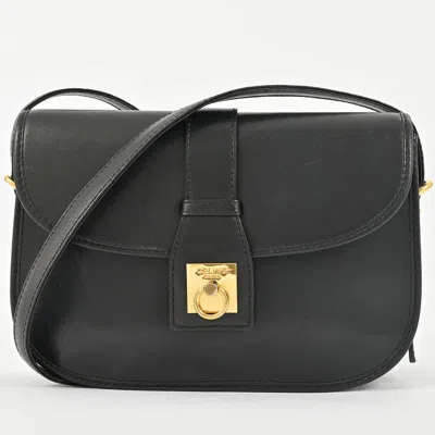 Pre-owned Celine Black Leather Shoulder Bag ()