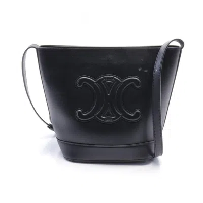 Pre-owned Celine Black Leather Shoulder Bag ()
