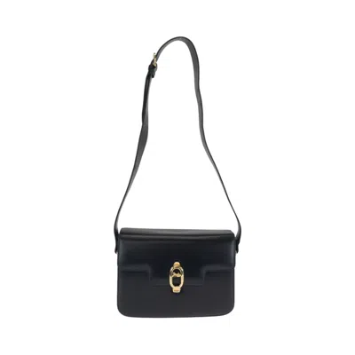 Pre-owned Celine Black Leather Shoulder Bag ()