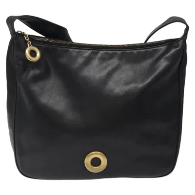 Pre-owned Celine Céline Black Leather Shoulder Bag ()