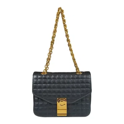 Pre-owned Celine Black Leather Shoulder Bag ()