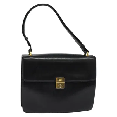 Pre-owned Celine Céline Black Leather Shoulder Bag ()