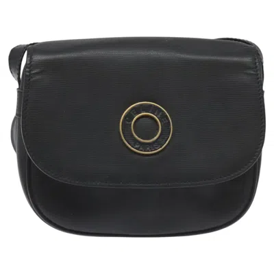 Pre-owned Celine Céline Black Leather Shoulder Bag ()