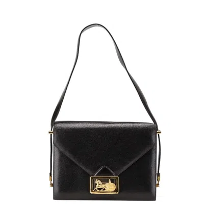 Pre-owned Celine Black Leather Shoulder Bag ()