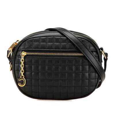 Pre-owned Celine Black Leather Shoulder Bag ()