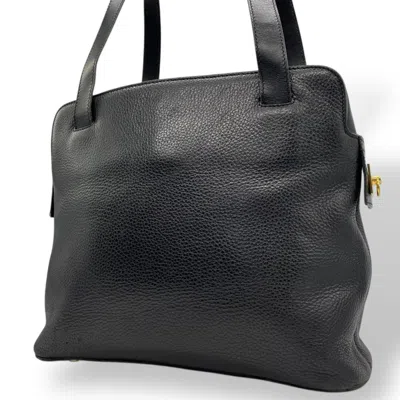 Pre-owned Celine Black Leather Shoulder Bag ()