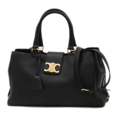 Pre-owned Celine Black Leather Shoulder Bag ()