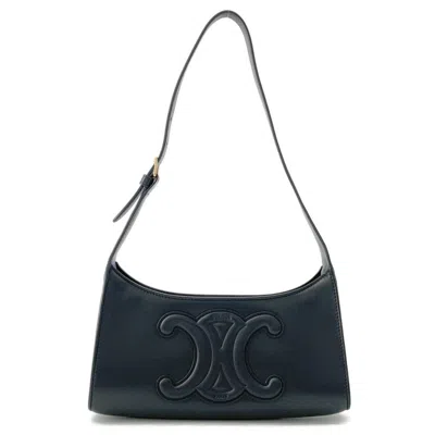 Pre-owned Celine Black Leather Shoulder Bag ()