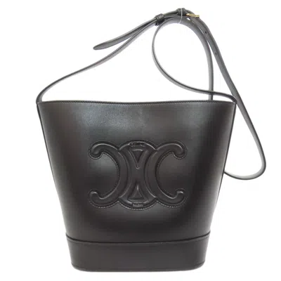 Pre-owned Celine Black Leather Shoulder Bag ()
