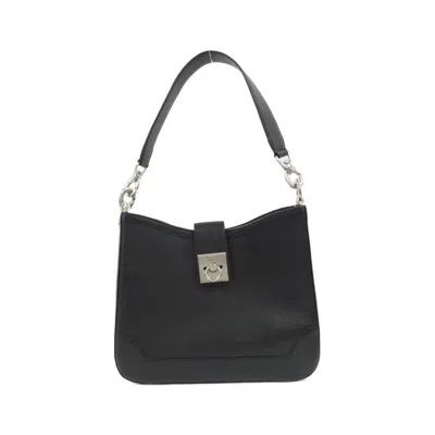 Pre-owned Celine Black Leather Shoulder Bag ()