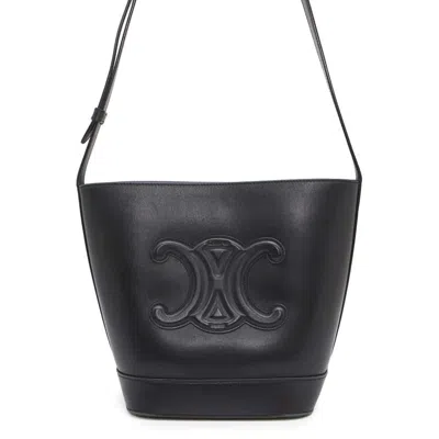 Pre-owned Celine Black Leather Shoulder Bag ()