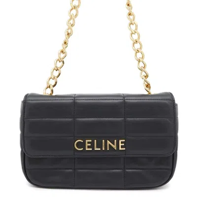 Pre-owned Celine Black Leather Shoulder Bag ()