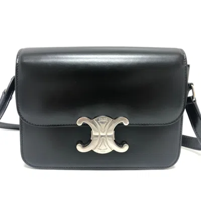 Pre-owned Celine Black Leather Shoulder Bag ()