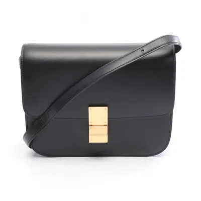 Pre-owned Celine Black Leather Shoulder Bag ()