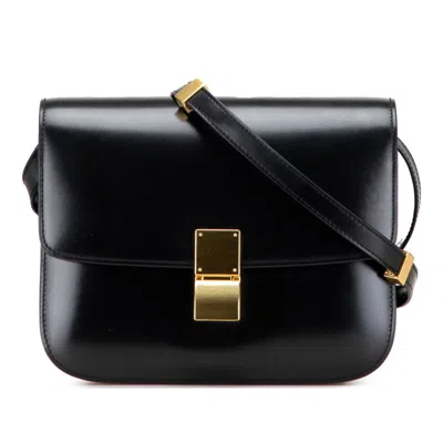 Pre-owned Celine Black Leather Shoulder Bag ()