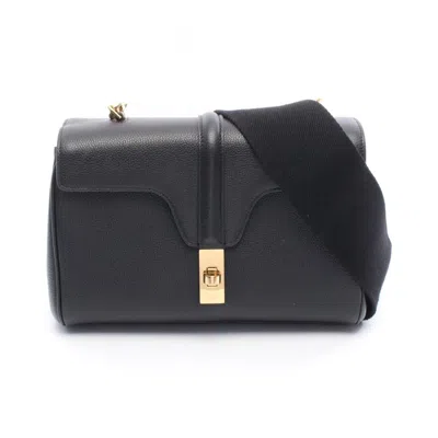 Pre-owned Celine Black Leather Shoulder Bag ()