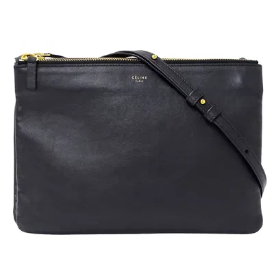 Pre-owned Celine Black Leather Shoulder Bag ()