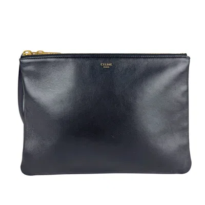 Pre-owned Celine Black Leather Shoulder Bag ()