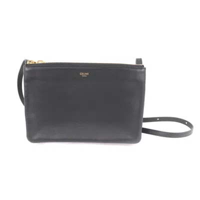Pre-owned Celine Black Leather Shoulder Bag ()
