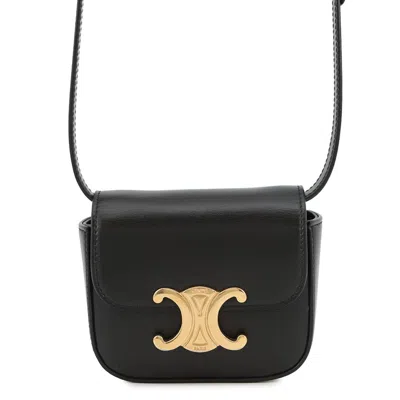 Pre-owned Celine Black Leather Shoulder Bag ()