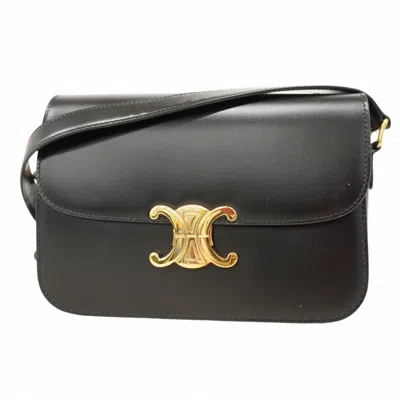 Pre-owned Celine Black Leather Shoulder Bag ()