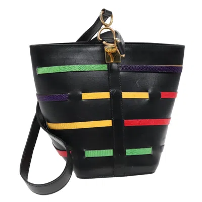 Pre-owned Celine Céline Black Leather Shoulder Bag ()