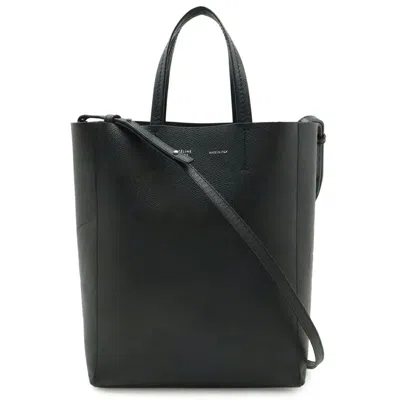 Pre-owned Celine Black Leather Shoulder Bag Tote Bag ()