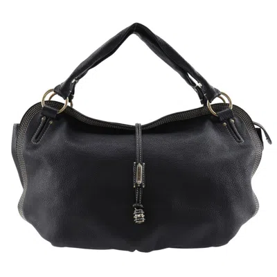 Pre-owned Celine Black Leather Tote Bag ()