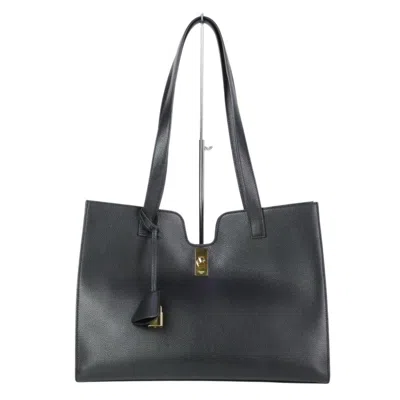 Pre-owned Celine Black Leather Tote Bag ()