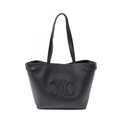Pre-owned Celine Black Leather Tote Bag ()
