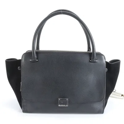 Pre-owned Celine Black Leather Tote Bag ()