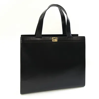Pre-owned Celine Black Leather Tote Bag ()