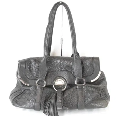 Pre-owned Celine Black Leather Tote Bag ()